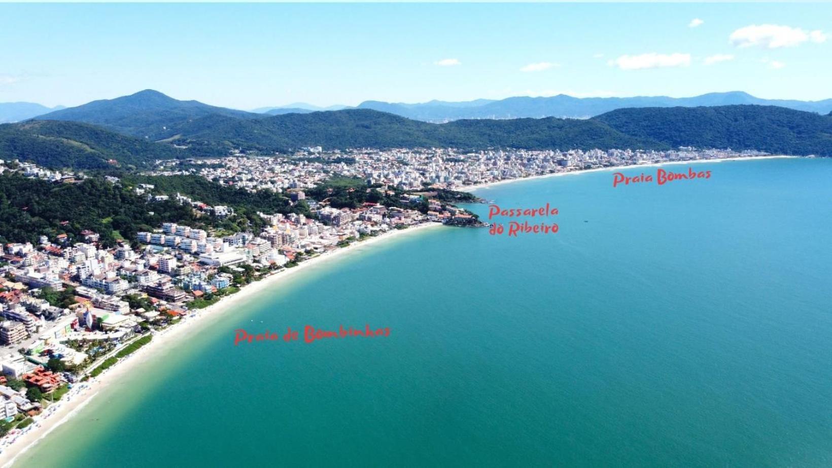 1080 - Apartamento Com Vista Para O Mar Em Bombinhas Kültér fotó